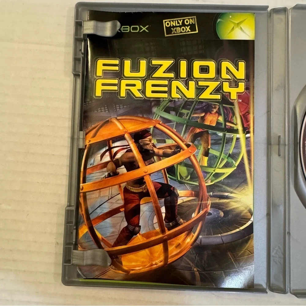 Fuzion Frenzy Platinum Hits (Microsoft Xbox, 2004)COMPLETE-EXCELLENT CONDITION!